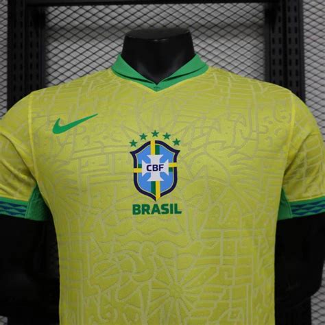 Player Version Brazil Copa America 2024 Jerseys Men S Fashion Tops