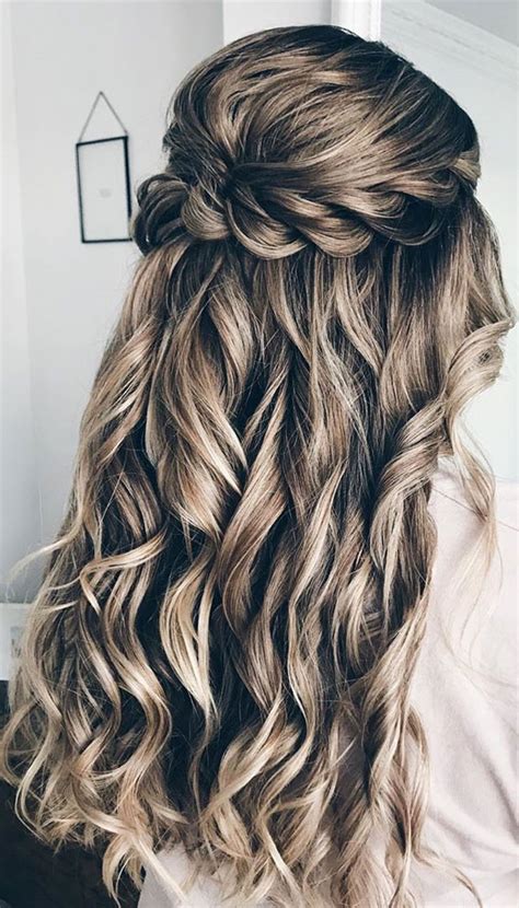 45 Beautiful Half Up Half Down Hairstyles For Any Length Twisted With