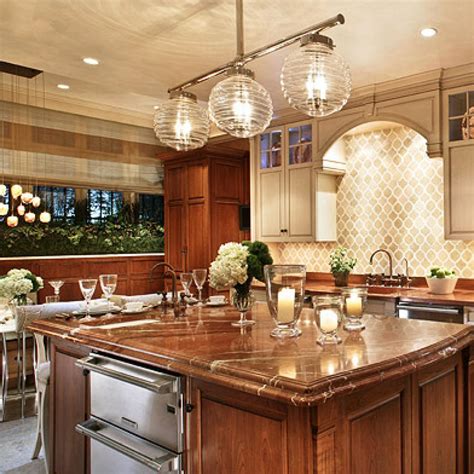 Stylish Islands For Traditional Kitchens Traditional Home
