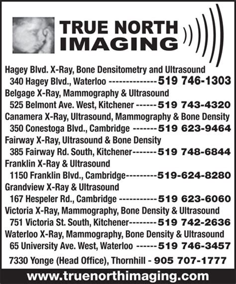 Add record | suggest update. True North Imaging - 7330 Yonge St, Thornhill, ON