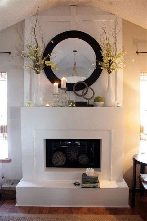 20 Round Mirror Over Fireplace Ideas You Can Try At Your Home