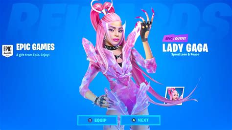 Lady Gaga Is Coming To Fortnite Youtube