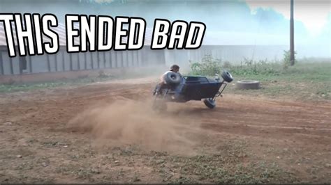 Backyard Drift Track Go Kart Racing Youtube