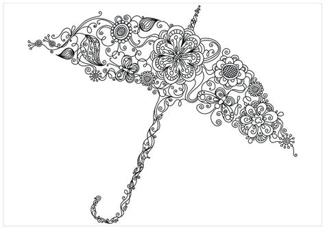 Umbrella Coloring Pages - Best Coloring Pages For Kids
