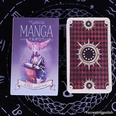 Mystical Manga Tarot Cards A 78 Card Deck Guidebook Pdf Etsy