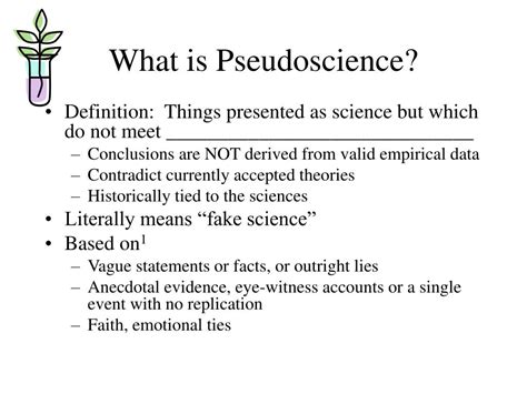 Ppt Pseudoscience Powerpoint Presentation Free Download Id63349