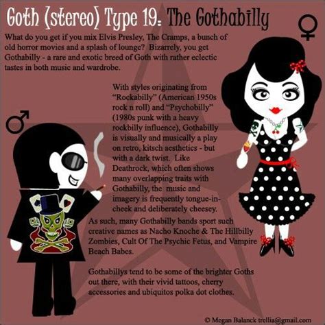 Pin By Naiad On Goth Stereo Types Gothabilly Goth Subculture