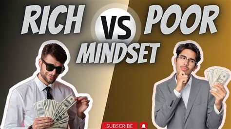 Rich Vs Poor Mindset What Really Separates The Rich From The Poor Youtube