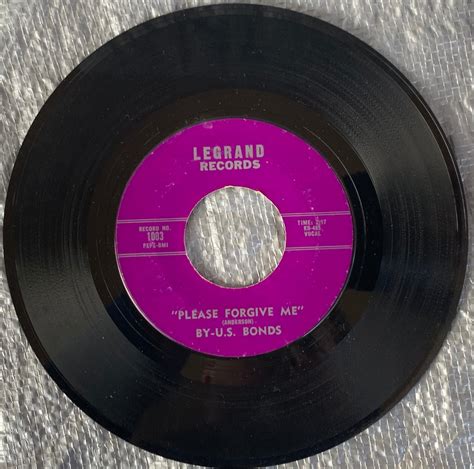 1960 45 Rpm 7 Vinyl Record Gary Us Bonds New Etsy Uk