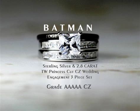 Batman Tungsten And 925 Sterling Silver 28 By Cloud9tungsten Morganite