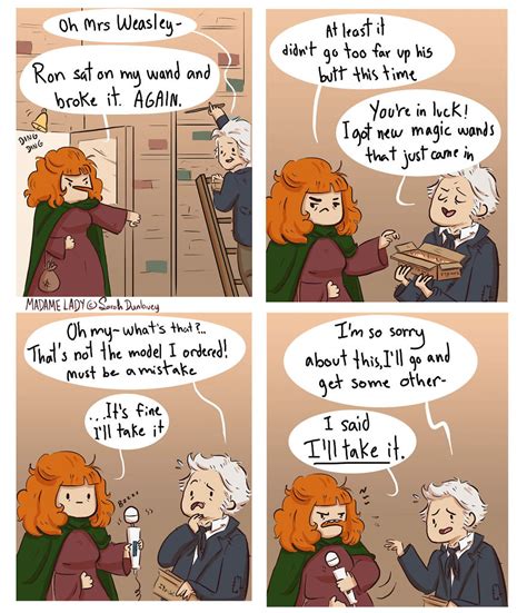 15 Funny Comics Illustrating What Happens In Hogwarts When No One S Watching Demilked