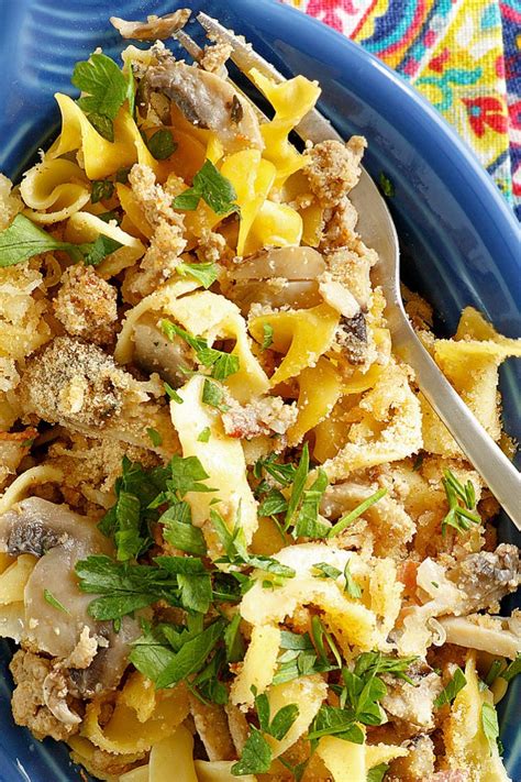 Turkey Noodle Casserole Recipe Girl