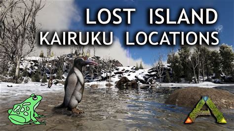 Ark Lost Island Kairuku Locations Where Are Penguins In The Lost
