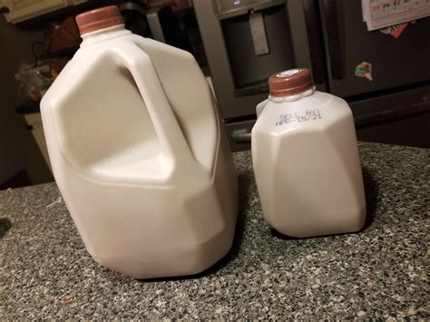 Mini Chocolate Milk Jug From The Store Of A Local Dairy Farm Its