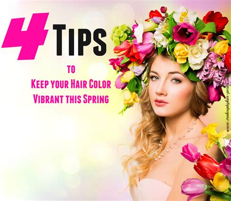 4 Tips To Keep Your Hair Color Vibrant This Spring