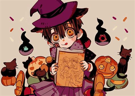 Créditos a las imágenes a sus respectivos autores/as portada hecha por mi xd las imágenes utilizadas créditos a su respectivos autores/as. Some fluffy Halloween Hanako-kun art from Aida-sensei ...
