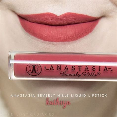 Anastasia Beverly Hills Liquid Lipstick Kathryn Application