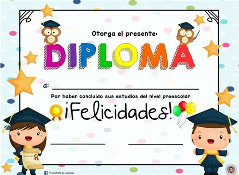 Pin De Mtra Anita 🍎 En GraduaciÓnjulio Diplomas Para Primaria