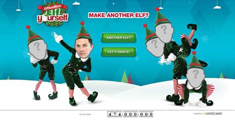 Make your pictures move and come to life. ElfYourself 2012 at elfyourself.com - OfficeMax Christmas ...