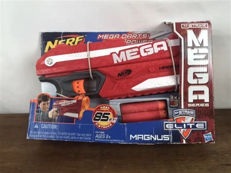 Nerf N Strike Magnus Mega Series Elite Blaster Nerf Gun Mega Darts Picclick