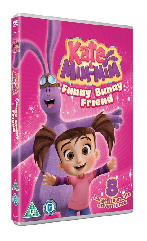 Kate And Mim Mim Funny Bunny Friend On Dvd Review And Giveaway Red Rose Mummy