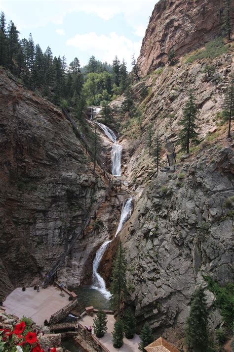 The Broadmoor Seven Falls Pikes Peak Region Attractions Seven Falls