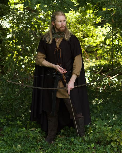 Wool Ranger Cloak Medieval And Fantasy Cape