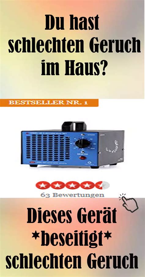 Auch hier kann destral voll zum einsatz kommen. Du hast schlechten Geruch im Haus? Ein schlechter Geruch ...