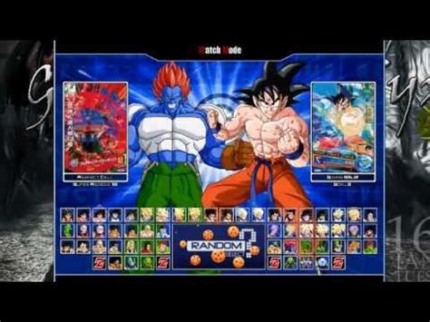 Los héroes se dividirán en tres tipos. GamePlay - Dragon Ball Heroes - Mugen - Descargar - YouTube