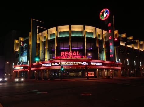 No eating or drinking is allowed. A complete guide to Regal Cinemas L.A. LIVE Stadium 14 - AXS