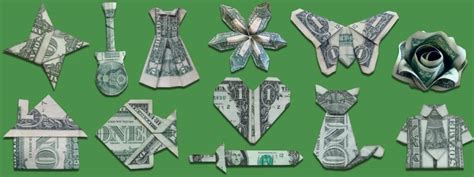 Money Origami 30 Easy Dollar Bill Folding Tutorials