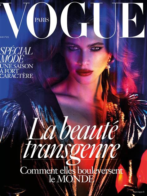 Omg Werk It French Vogue Makes History With First Transgender Cover