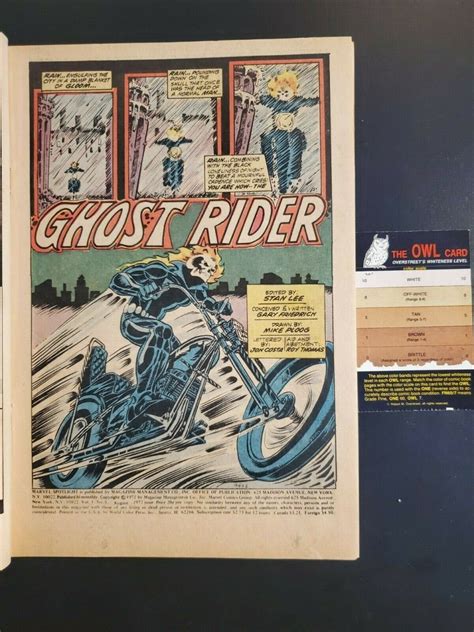 Marvel Spotlight 5 1972 Apparent Vf 85 1st Johnny Blaze Ghost