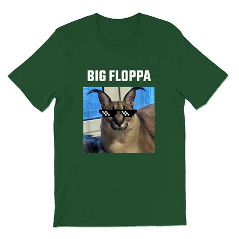Big Floppa Meme Cat T Shirt Konicuk