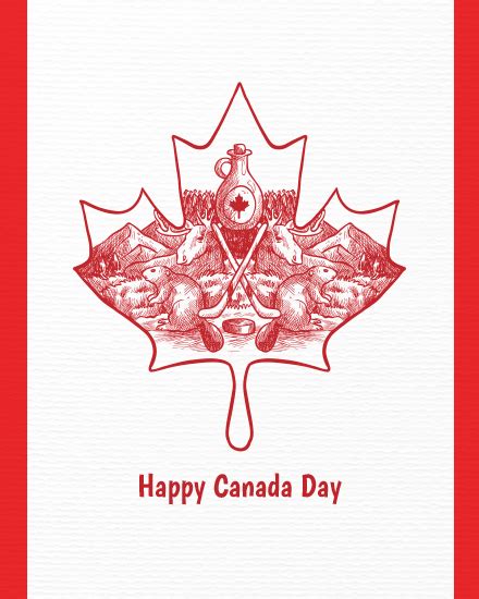 Free Canada Day Cards Virtual Canada Day Ecards July 1