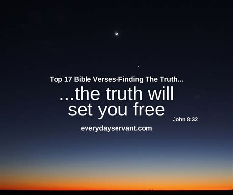 Top 17 Bible Verses Finding The Truth Everyday Servant