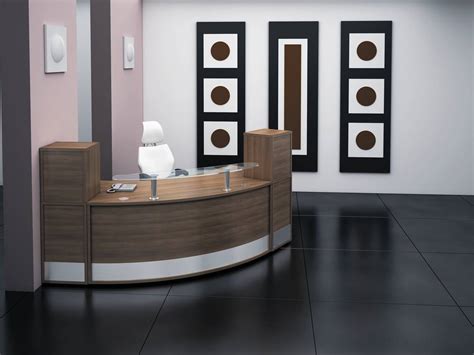 Ergonomic Reception Area Interior Design For Professional Office Design