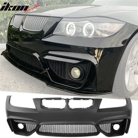 Compatible With 06 08 BMW E90 E91 3 Series M4 Style Front Bumper Cover