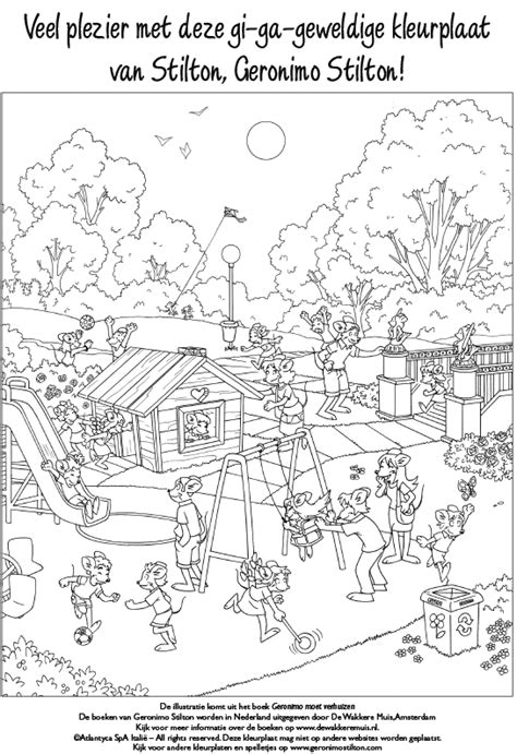 Kleurplaten Van Geronimo Stilton Fantasia Geronimo Stilton Geronimo