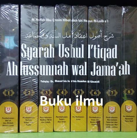 Jual Buku Syarah Ushul Itiqad Ahlussunnah Wal Jamaah Jilid1 8 Lengkap