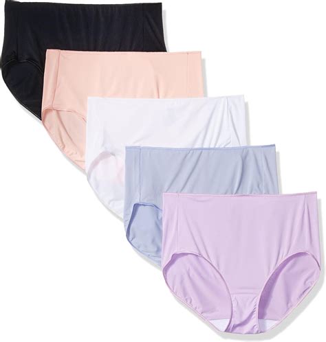 Hanes Women S Microfiber Brief Assorted Pack Of At Amazon Womens Clothing Store