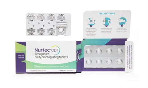Nurtec Odt Convenient 8 Count Package Neuronews International