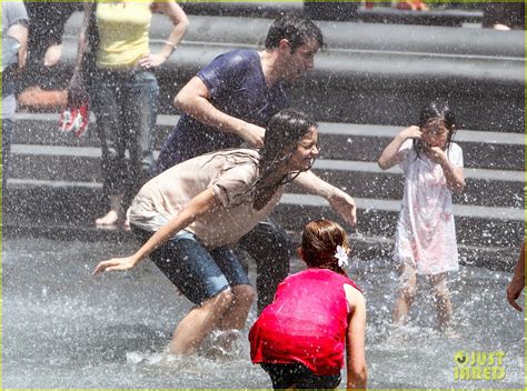 katie holmes soaking wet for mania days photo 2875542 katie holmes pictures just jared