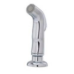 Moen kitchen faucet leaks at pull out spout. Pfister 951-145 Polished Chrome Replacement Side Spray for ...