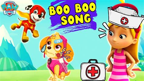 Paw Patrol Boo Boo Song Patrulha Canina Boo Boo Song Com Skye E
