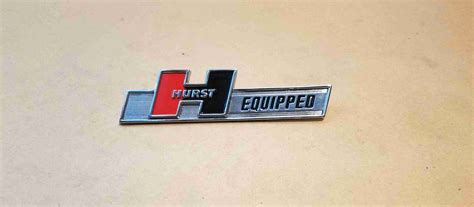 1964 72 Hurst Equipped Emblem Cpr Parts