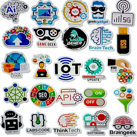 50 Programming Stickers Software Stickers Vinyl Stickers Cool
