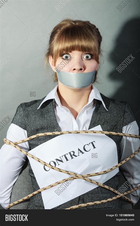 Scared Woman Tied Up Telegraph