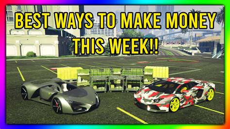 Maybe you would like to learn more about one of these? GTA 5 - BEST WAYS TO MAKE MONEY THIS WEEK!!! MONEY MAKING RATING 7/10!! - YouTube