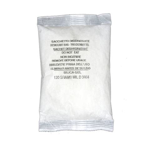 Silica Gel Desiccant Bags 120 G Non Woven Disidry Silicagel